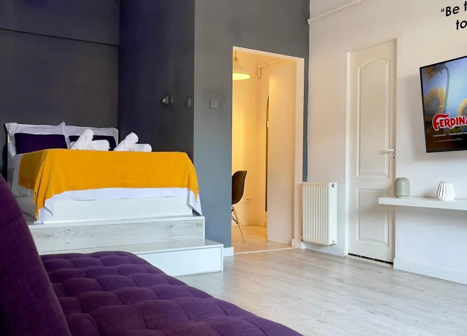 Shades Of Grey Residence Bucharest Apartment